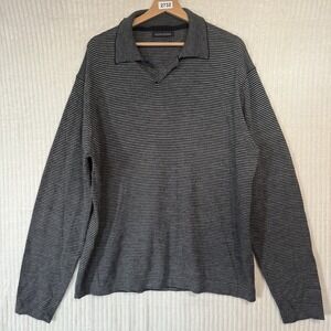 Banana Republic 100% Extra Fine Merino Wool Long Sleeve Sweater Sz XXL